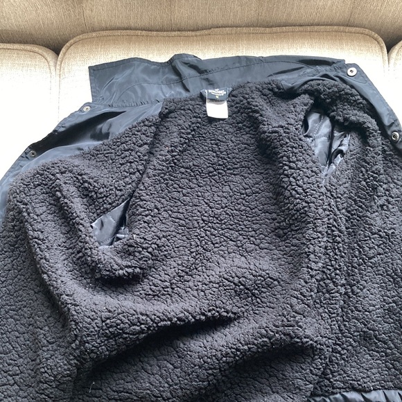Kids Spalding black jacket fleece inside - Picture 4 of 4